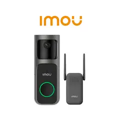 IMOU - IMOU Doorbell 2S Kit 2K Timbre Cámara Batería Detección Merodeo Alarma