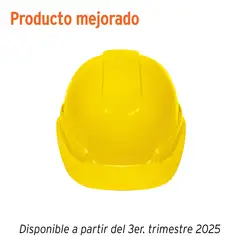 TRUPER - Casco De Seguridad Ajuste Ratchet, C/Amarillo 14294