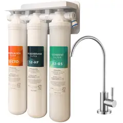 ASDAGI - Purificador de Agua bajo Lavadero 3 Etapas