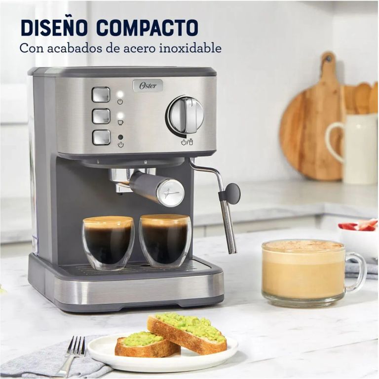 Cafetera De Espresso Oster 15 Bares BVSTEM5502