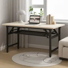 GENERICO - Escritorio Plegable 100x50 cm Estilo Minimalista Estructura Reforzada