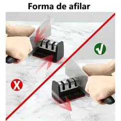 INSPIRA - Afilador A1 de Cuchillo 3 Niveles