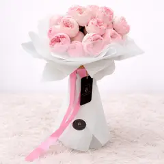 VI REGALANDO AMOR - Ramo Blair - Rosas Inglesas - Ramo de Flores