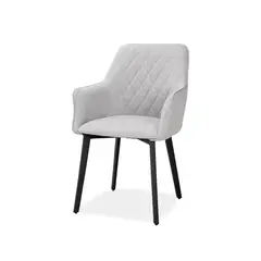 TUGO - Silla De Comedor Brienne Gris Plata