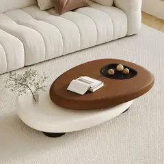 STIL NOVO - MESA DE CENTRO ROXIE MARFIL