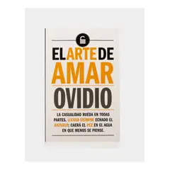 GENERICO - El Arte de Amar Ovidio- Tapa blanda