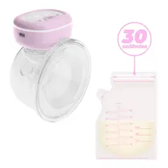 BABYPAL - Extractor S09 3 Modos 9 Niveles + 30 Bolsas de Leche