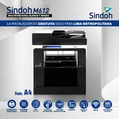 SINDOH - IMPRESORA MULTIFUNCIONAL LASER MONOCROMÁTICO SINDOH M612