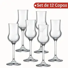 NADIR - Copa Pisco 90ml Alambic 12 Copas de Pisco