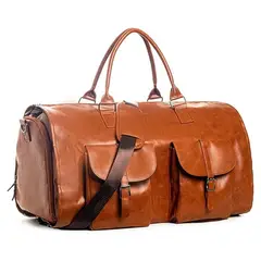 PIA COPELLO STORE - Maletín de Viaje Plegable - Marrón