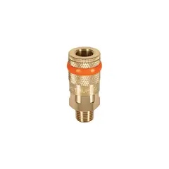 Truper - Acople Rápido Macho, De Latón, Cuerda 1/4 Npt Truper 19085