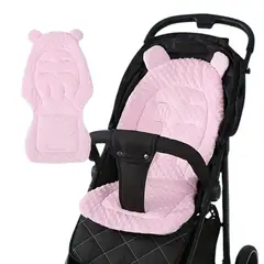 GENERICO - Cojin Asiento Acolchado para Coche de Bebe Rosado