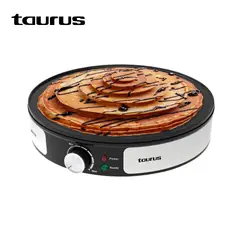 TAURUS - CREPERA CON PLACA ANTIADHERENTE 1200W Mod S165