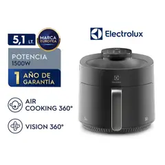 ELECTROLUX - Freidora de Aire EAF170 5,1 L Expert con Vision360