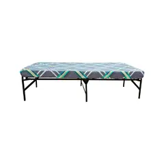 GENERICO - Cama plegable 15plz con colchón 4" + almohada