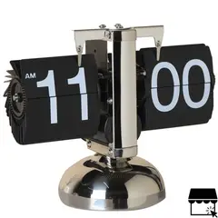 GENERICO - RELOJ FLIP DE ESCRITORIO MECANICO ESTILO RETRO