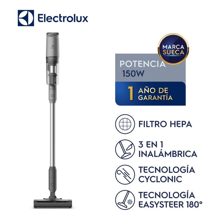 Aspiradora Vertical Inalámbrica Electrolux PTEC100 150W