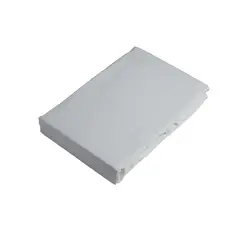 CARESTINO - Sábanas 300 Hilos Para Cuna Corral de 70x104cm Blanco