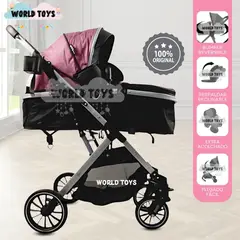 Baby - Coche Moisés de Lujo «IBIZA» Edición Limitada Pink