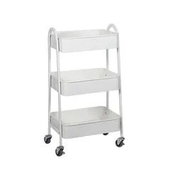 PIA COPELLO STORE - Carrito Repisa Móvil 78 cm - Blanco