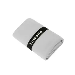 TUWALLA - Toalla de Microfibra L 80x130cm Gris Claro