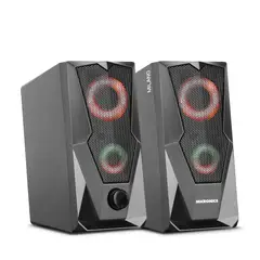 MICRONICS - Parlante para PC RGB Negro Micronics Milano MIC S310