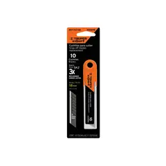TRUPER - Estuche con 10 cuchillas SK2 de 18 mm para cutter Expert - 100099