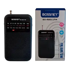 GENERICO - Radio Portatil a Pilas  Bossney AM/FM