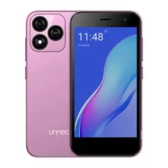 UNNECTO - Smartphone Unnecto Bolt One 32GB ROM 4GB RAM Android 14 USB Tipo C Rosado