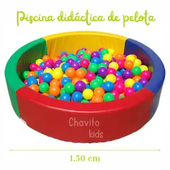 GENERICO - PISCINA DE PELOTAS 150 X 33 CM + PELOTAS