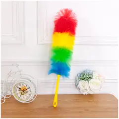 INSPIRA MARKET - Pack x 2 Plumero de Limpieza Atrapa Polvo Palo Extensible