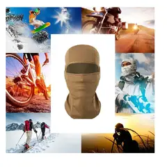 GENERICO - Balaclava Mascara Cortaviento Pasa montaña Beige dark