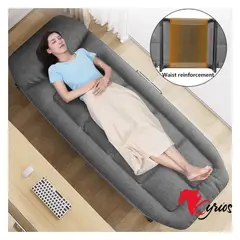 NO LOGO - CAMA 2 EN 1 CON ACOLCHE + 6 POSICIONES COLOR GRISS