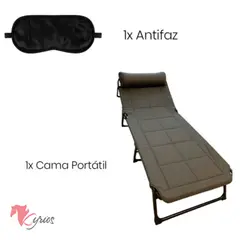 NO LOGO - CAMA PLEGABLE DE 6 POSICIONES RECLINABLE + ACOLCHE