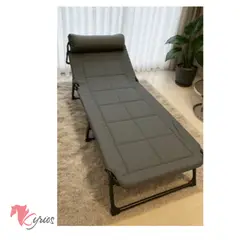 NO LOGO - CAMA CAMPING PLEGABLE DE 6 POSICIONES + ACOLCHE