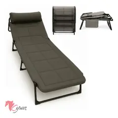 NO LOGO - CAMA PLEGABLE DE 6 POSICIONES RECLINABLE + ACOLCHE