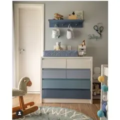 TU MESITA - Cómoda Infantil Moderna Marine 6 Cajones TU MESITA