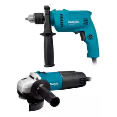 MAKITA - Makita MT Taladro Percutor  1/2” 500W + Esmeril 4  1/2” 540W