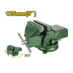 GENERICO - Tornillo de Banco 5 pulgadas Base Giratoria JADEVER - JDBV1A05