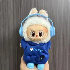 POP MART - Ropa Labubu Polera Capucha Pepsi Audifonos