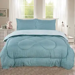 CASATEX - EDREDÓN CASATEX TELA CON TELA 100% ALGODÓN EN KING