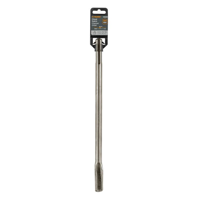 Cincel hueco para acanalado SDS max 78 x 16 Truper - 101239