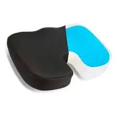 BENICE - COJIN DE ASIENTO VISCOELASTICO CON GEL FRIO Y MALLA
