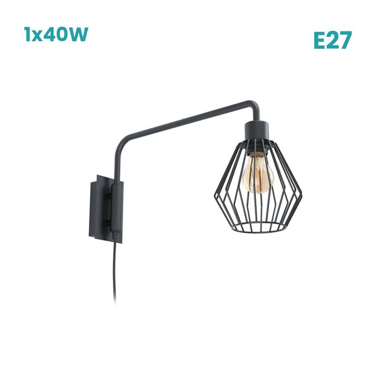 Lamp Pared Tabillano 1 1x40w