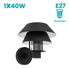 EGLO - Lampara Pared Chiappera 1x40w