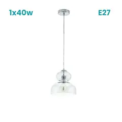 EGLO - Lámpara Colgante Ullaste 1x40w D250