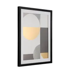 Eglo - Cuadro Roberval Oro Y Gris