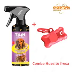 PLOP - ANTIPULGAS TILIN x 180mL - PORTABOLSA FRESA