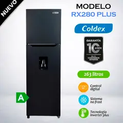 COLDEX - REFRIGERADORA NO FROST RX280PLUS COLDEX.