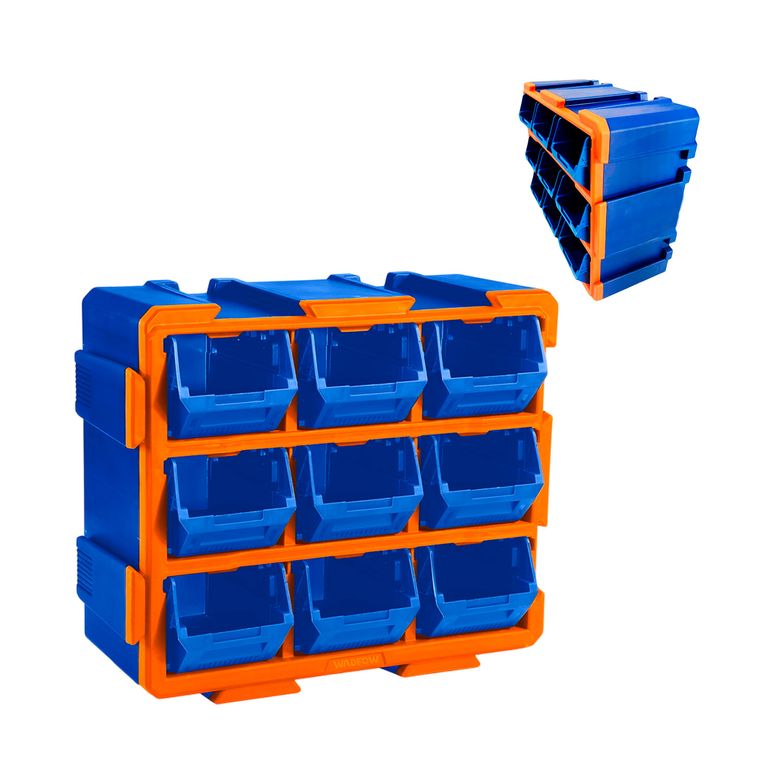Organizador Modular con 9 Gavetas Apilable Wadfow - Wtb8330